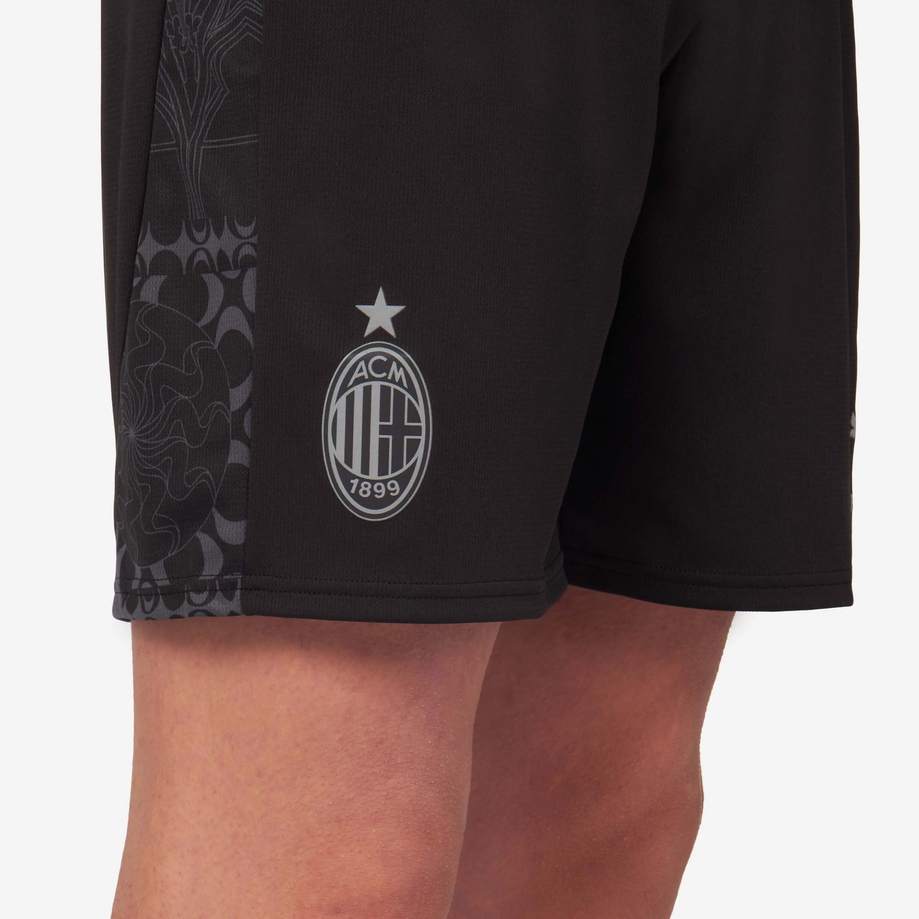 PANTALONCINI GARA AC Milan x Pleasures 2023/24  – Dark version