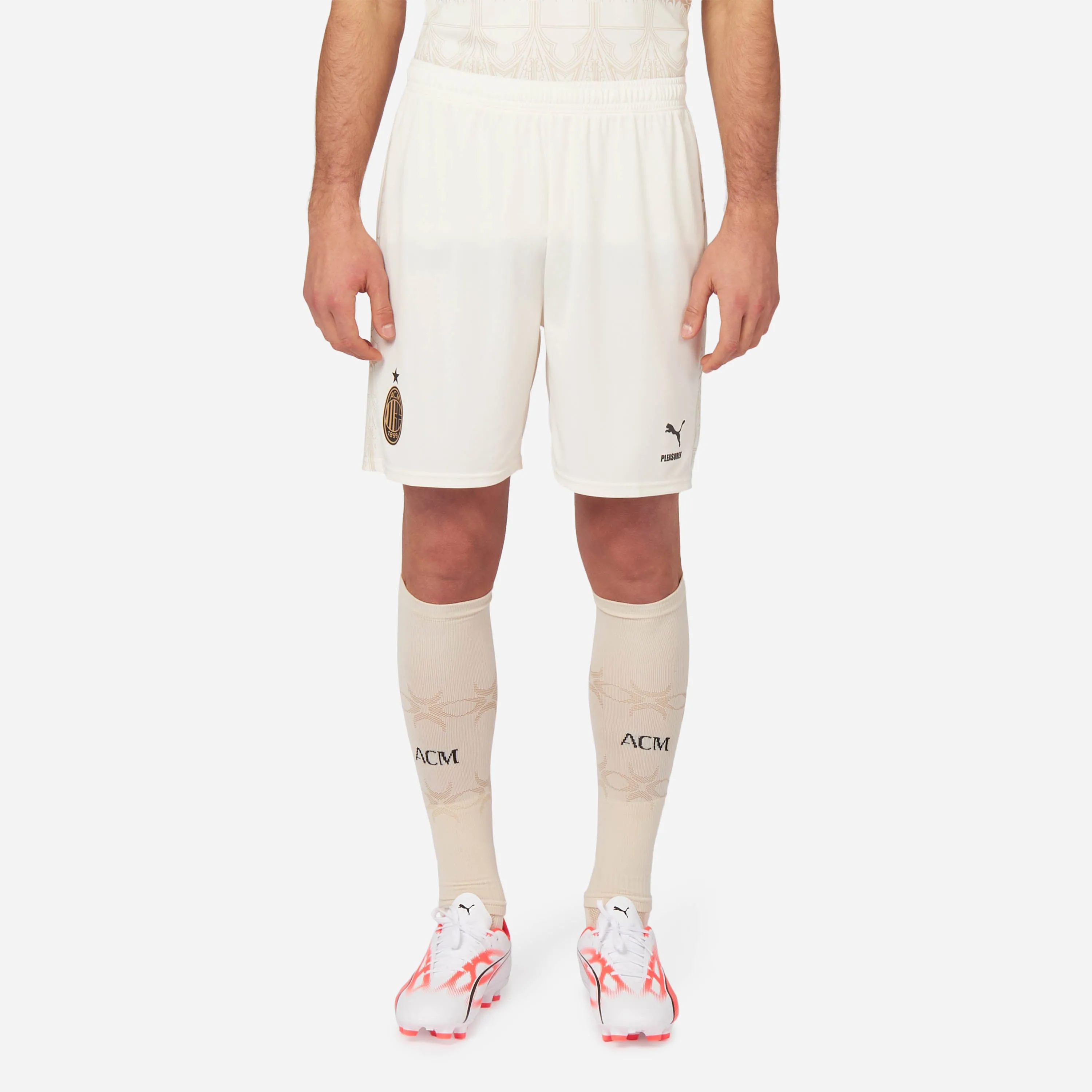 PANTALONCINI GARA AC Milan x Pleasures 2023/24  – Light version