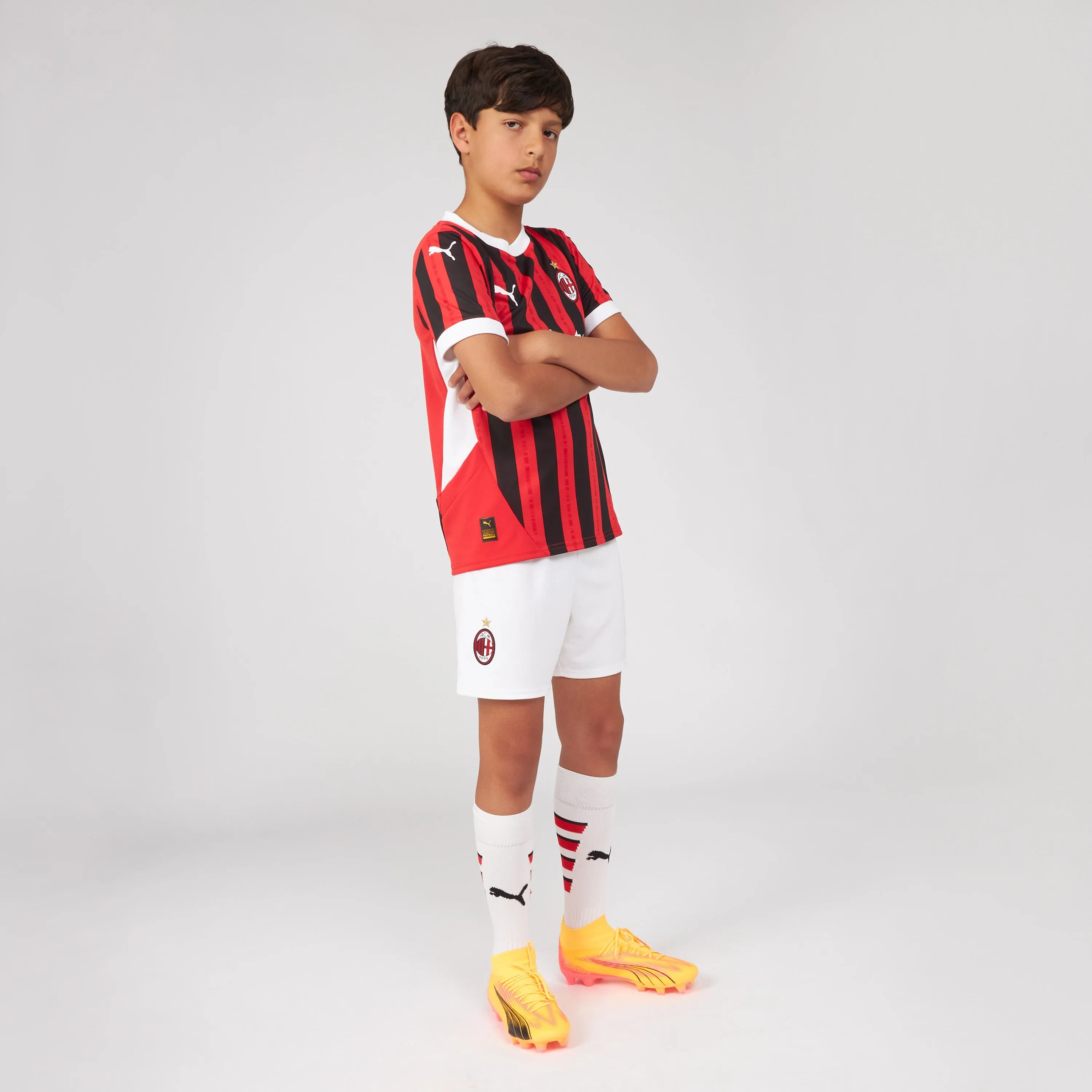 PANTALONCINI MILAN GARA HOME 2024/25 BAMBINO