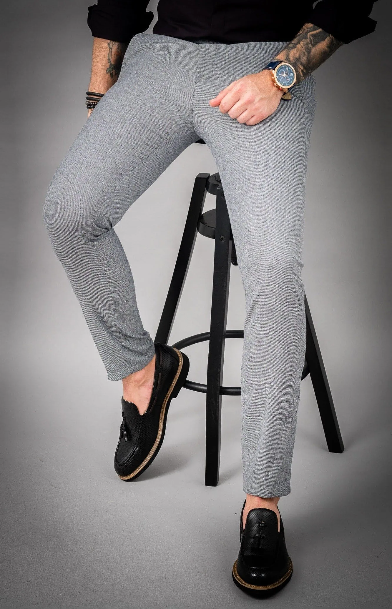 Pantaloni eleganti Soft Grey