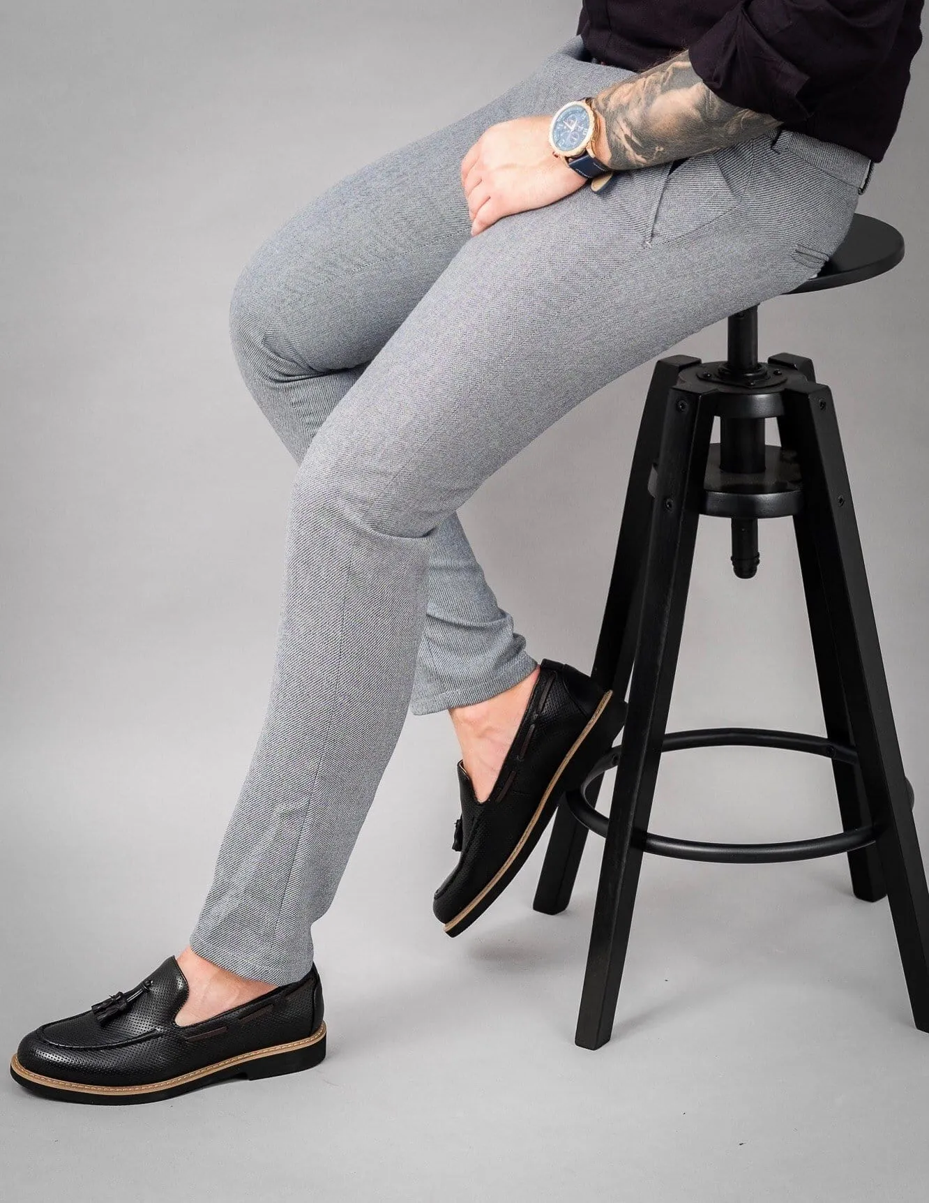 Pantaloni eleganti Soft Grey