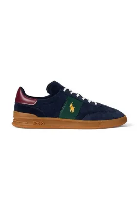 Polo Ralph Lauren sneakers Hrt Aera navy blue color 809954903002.410