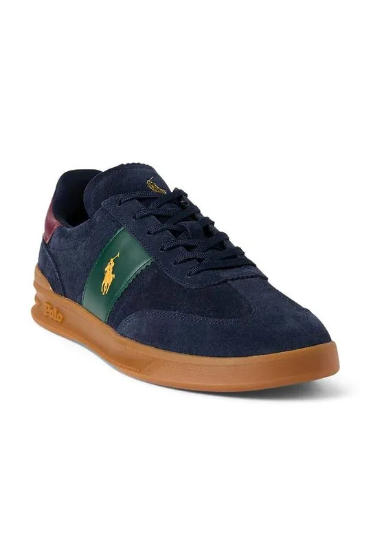 Polo Ralph Lauren sneakers Hrt Aera navy blue color 809954903002.410