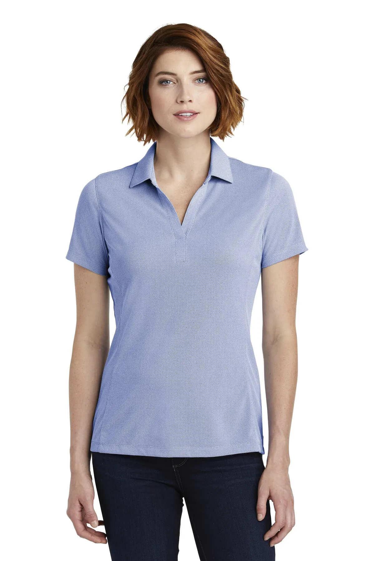 Port Authority Clothing LK582 Port Authority  Ladies Poly Oxford Pique Polo SKU: LK582