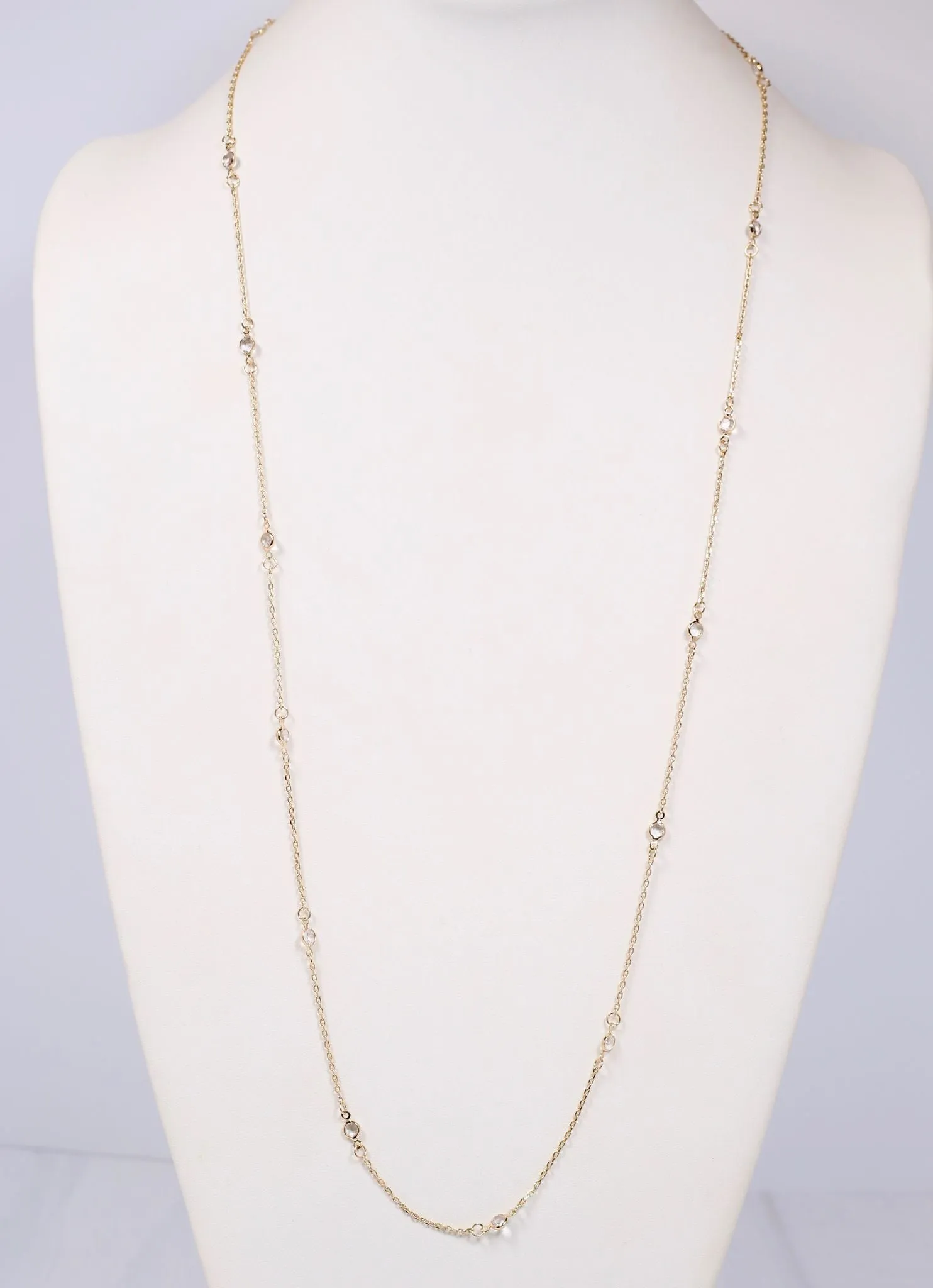 Poulin Long Necklace GOLD