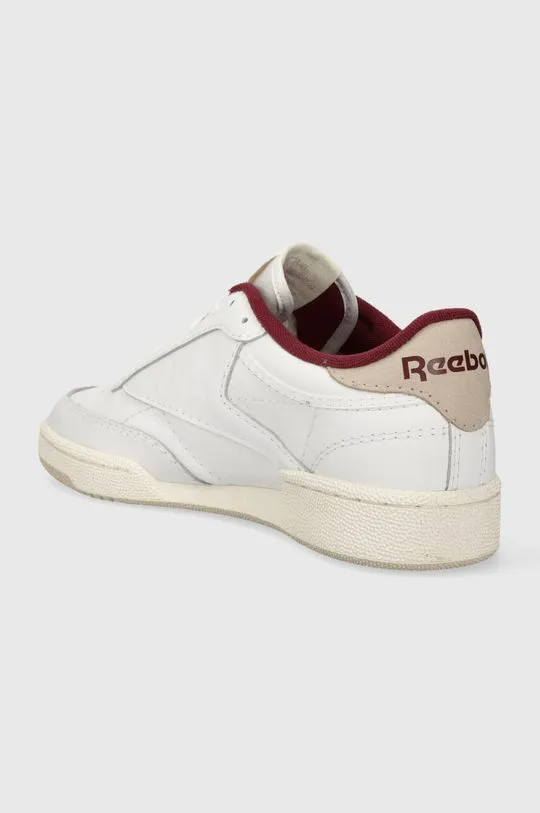 Reebok leather sneakers white color