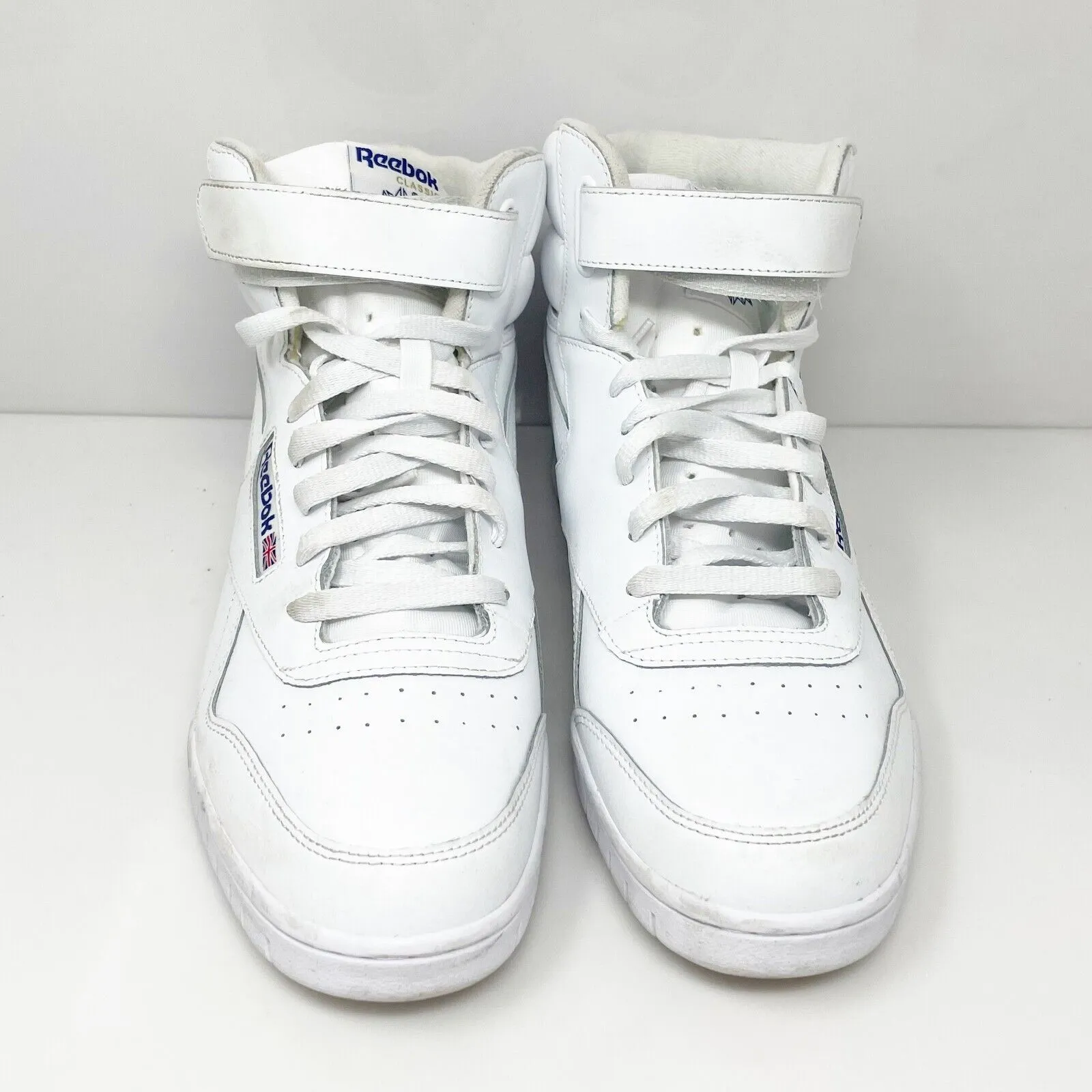 Reebok Mens EX O Fit 3477 White Casual Shoes Sneakers Size 11.5