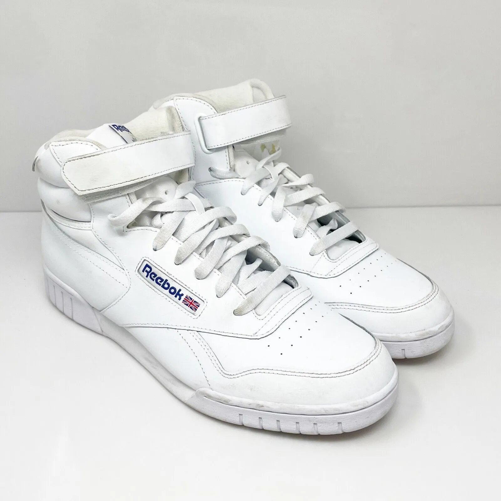 Reebok Mens EX O Fit 3477 White Casual Shoes Sneakers Size 11.5