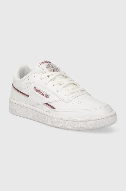 Reebok sneakers Club C 85 Vegan white color