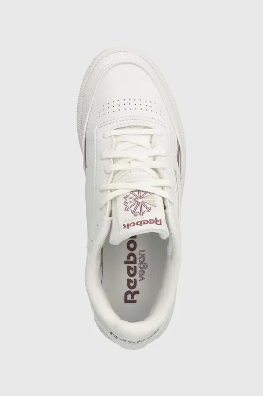 Reebok sneakers Club C 85 Vegan white color