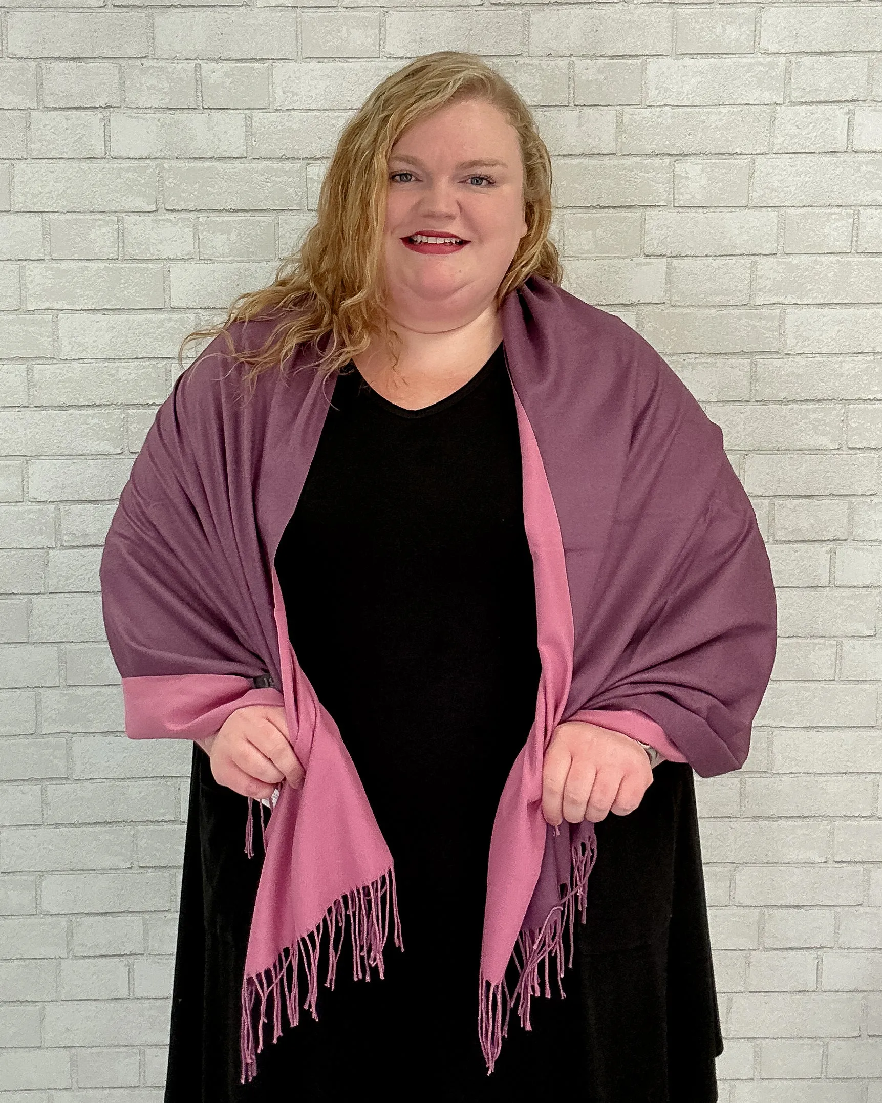 Reversible Shawl Scarf