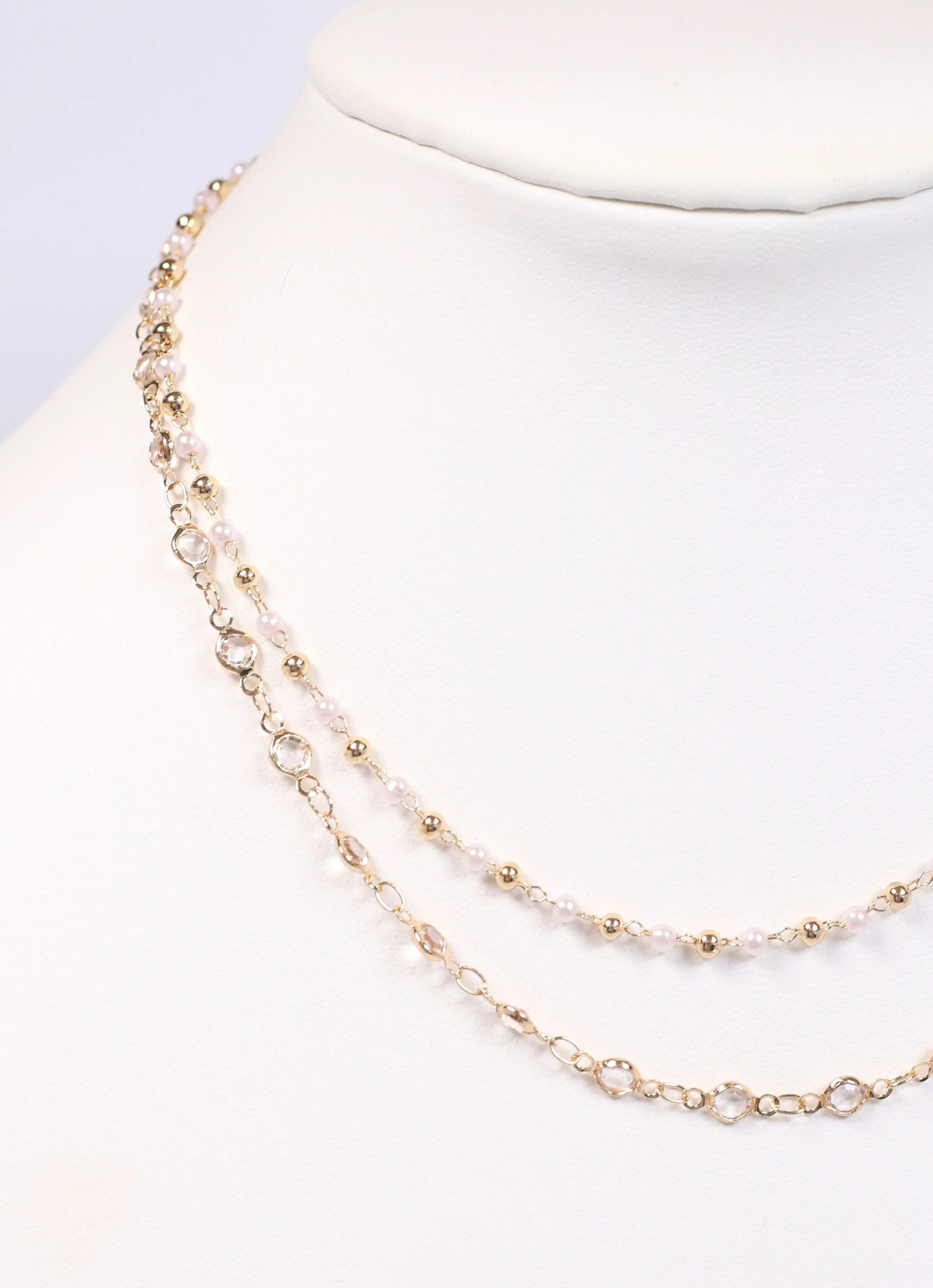 Rocco Layered Necklace GOLD