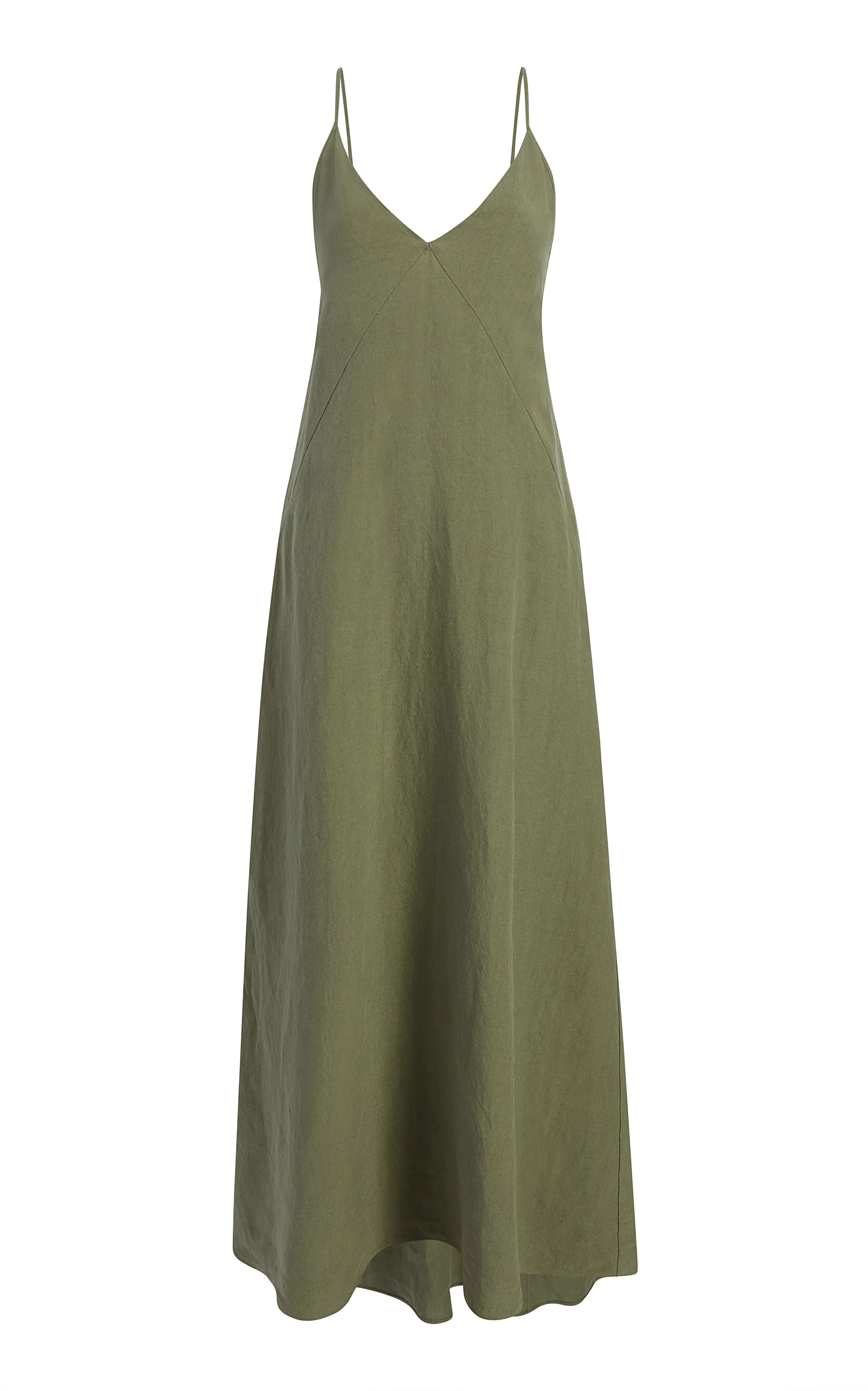 Seamed Slip Dress