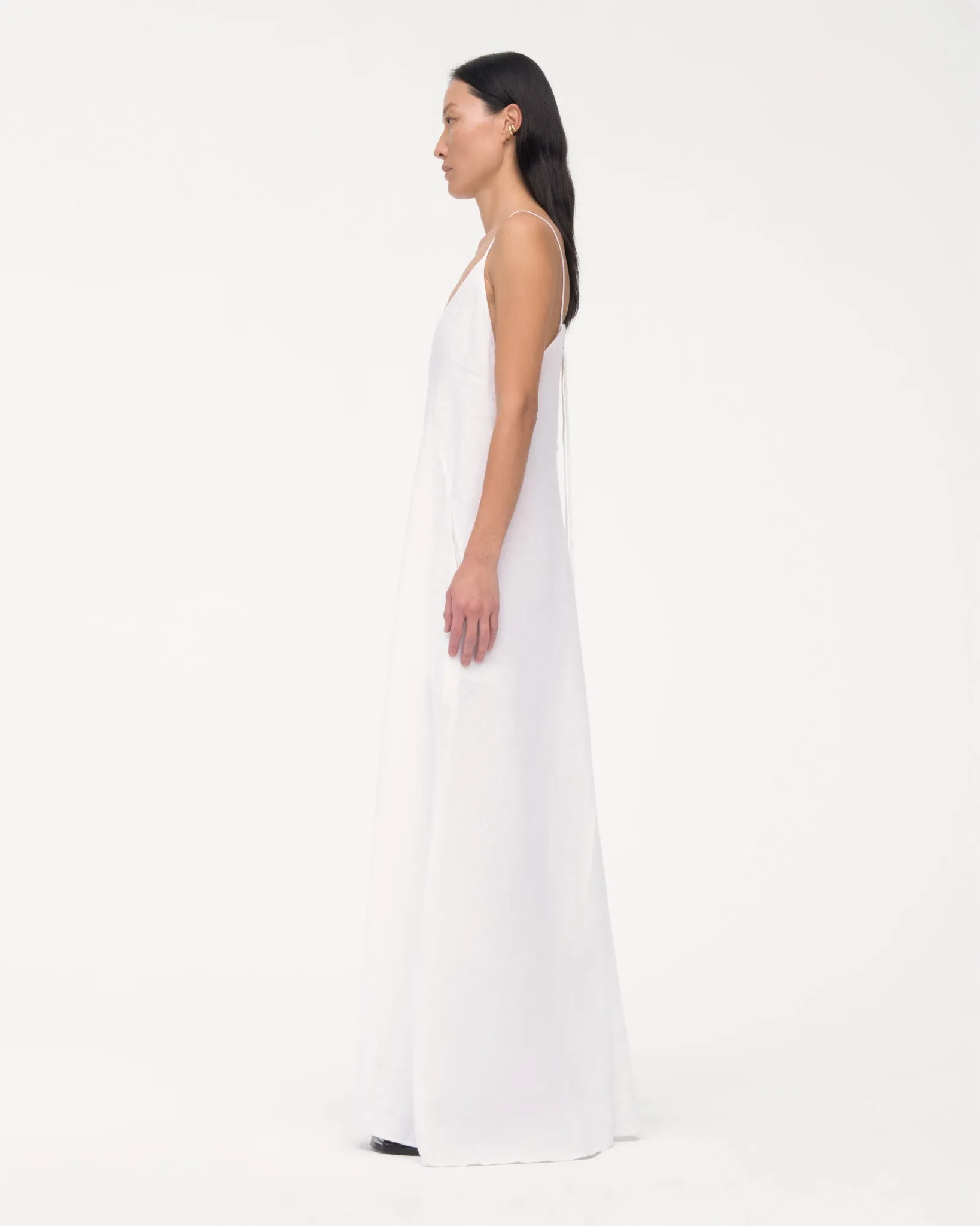 Seamed Slip Dress