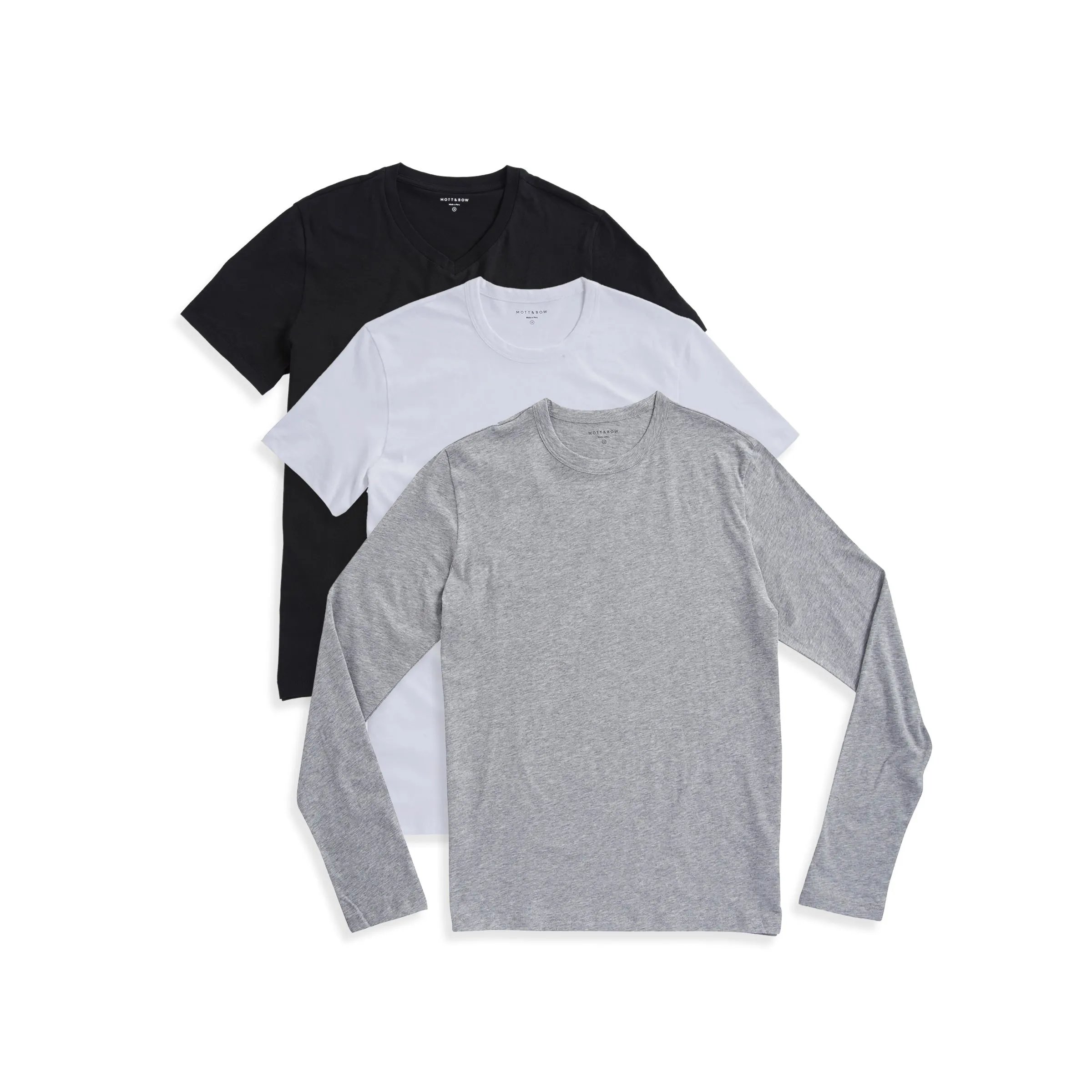 Set 09: 1 long sleeved Driggs tees + 2 short sleeved Driggs tee