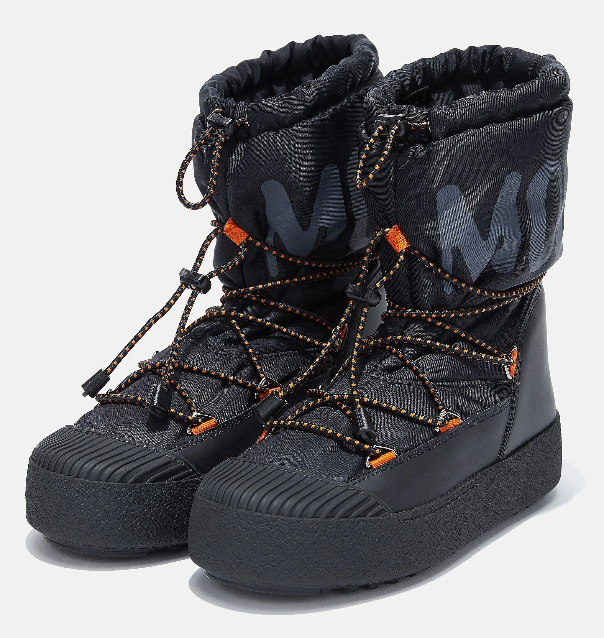 shoes Tecnica Moon Boot MTrack Polar - Black/Orange - men´s