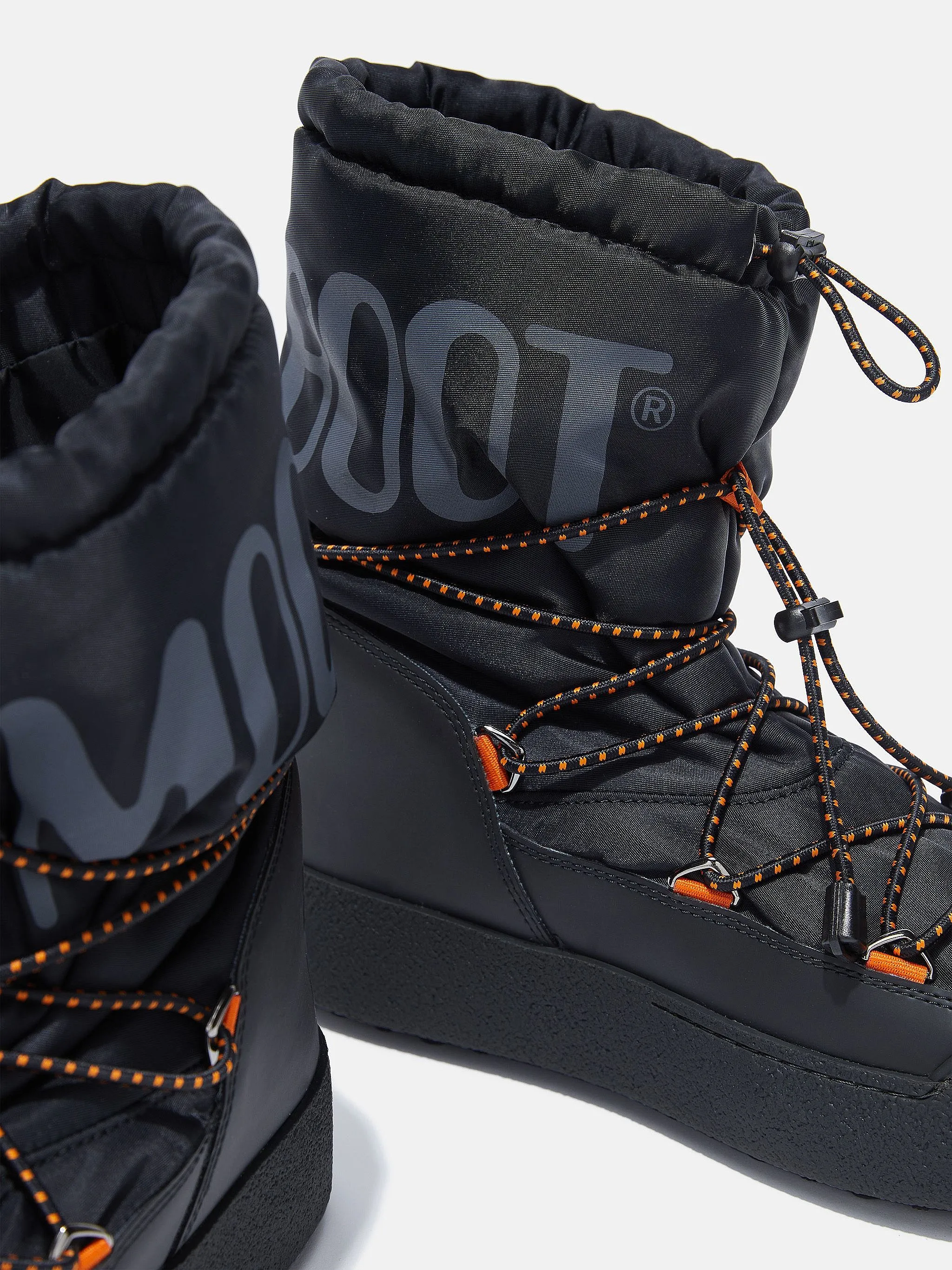 shoes Tecnica Moon Boot MTrack Polar - Black/Orange - men´s