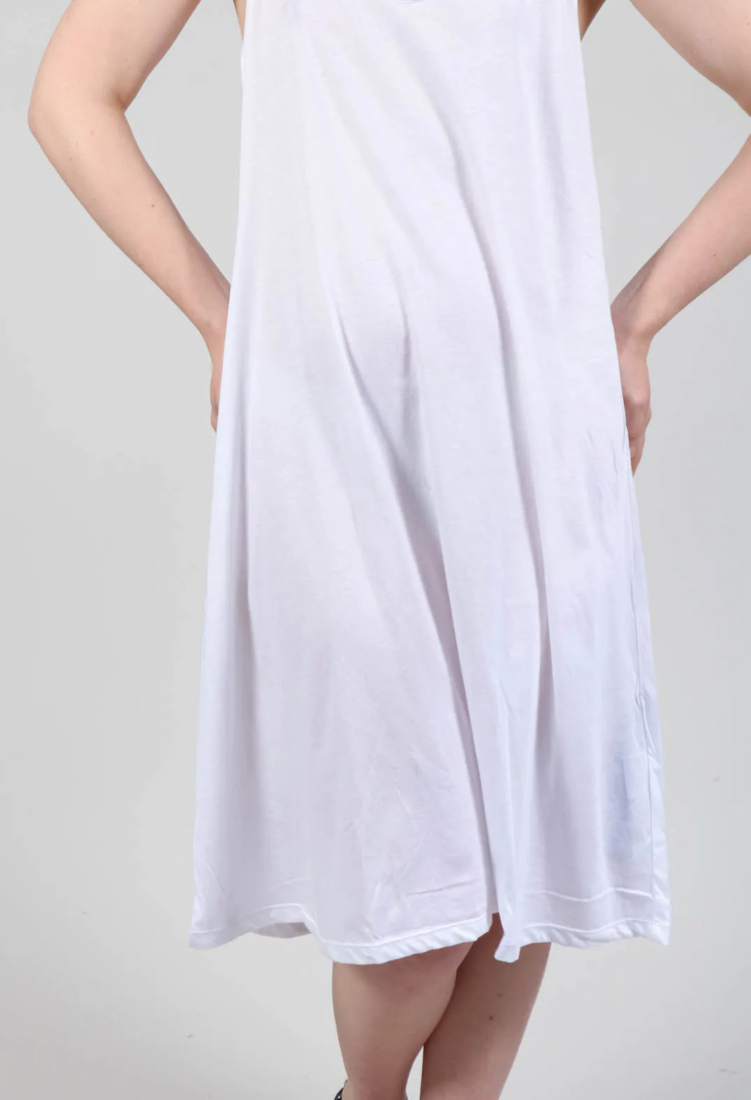 Slip Dress in White