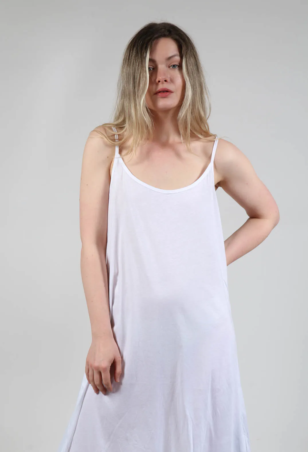 Slip Dress in White