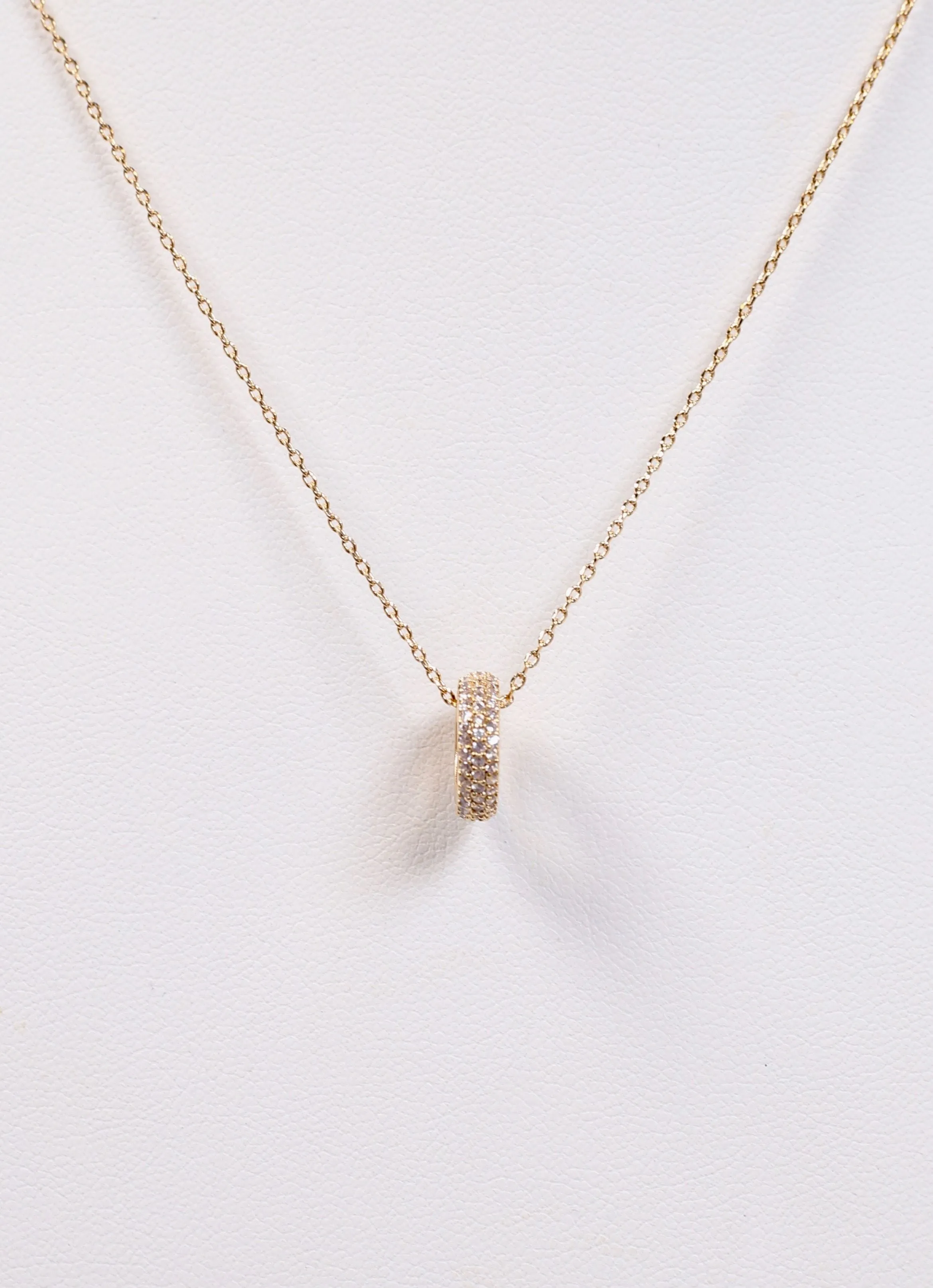 Small Joys CZ Necklace GOLD