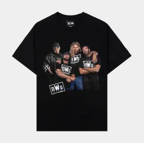 SP x WWE New World Order Mens Short Sleeve Shirt (Black/Gold)