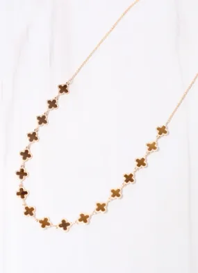 Tilbury Clover Necklace GOLD