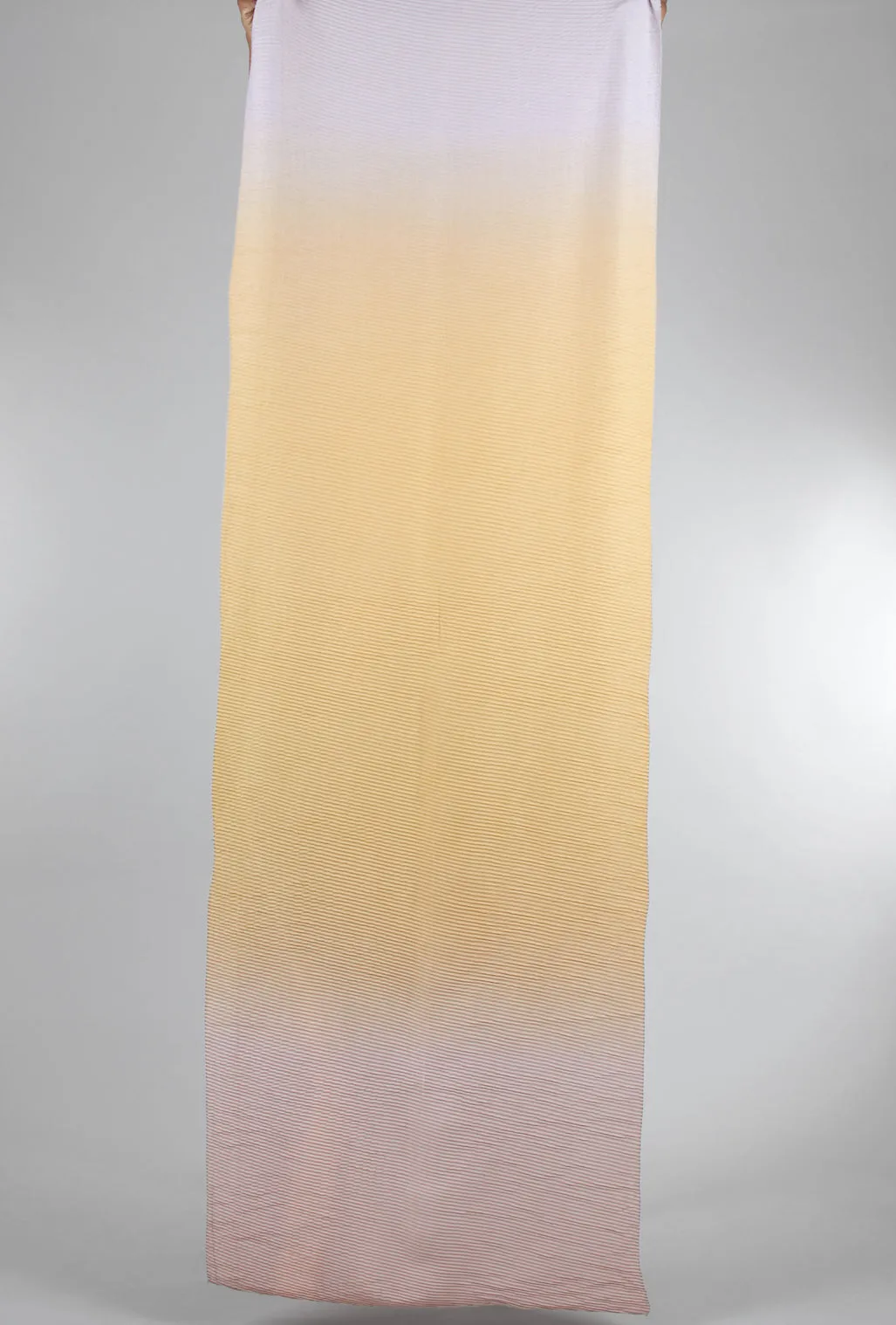 Toasty Fun Ombre Scarf, Mustard/Beige