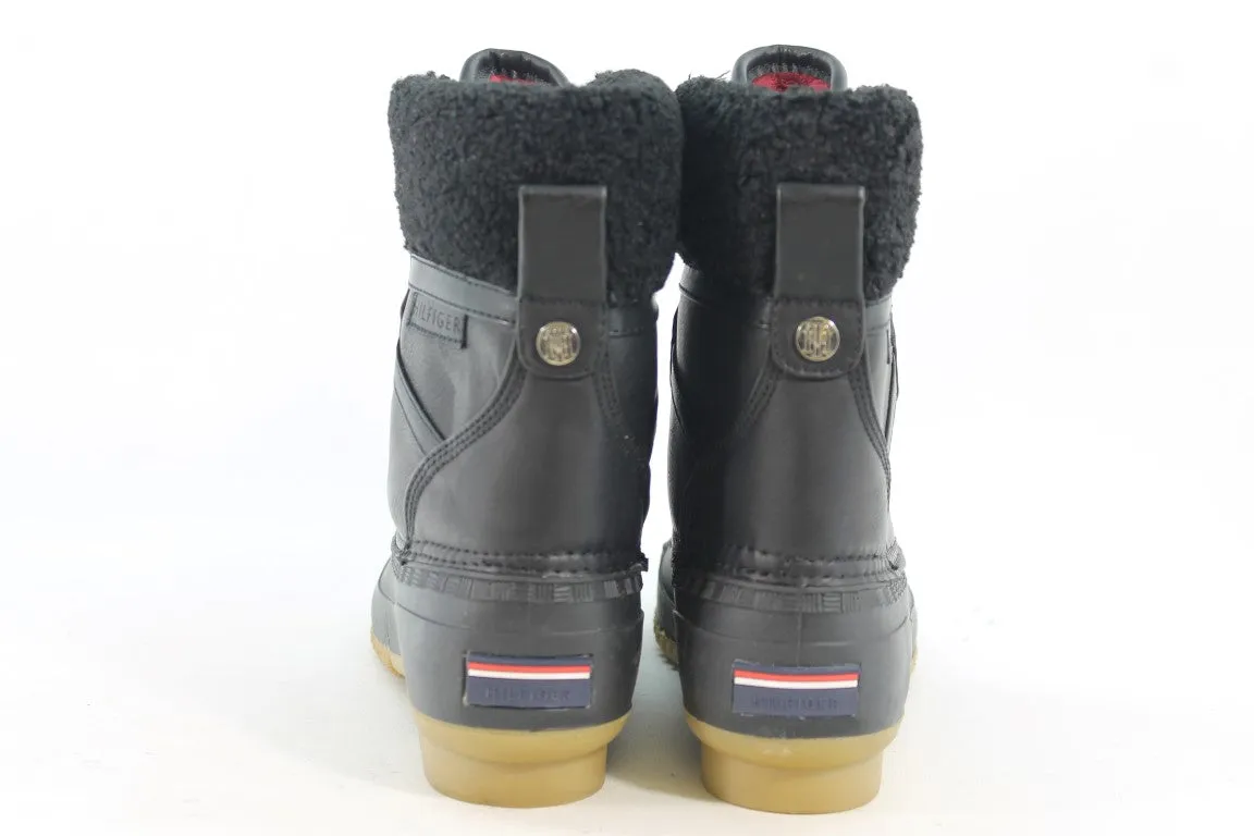 Tommy Hilfiger Rian Women's Black Boots 7M(ZAP19087)