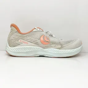 Topo Athletic Womens Fli Lyte 5 Gray Running Shoes Sneakers Size 9.5