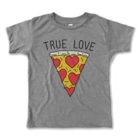 True Love Pizza / Gray Tee