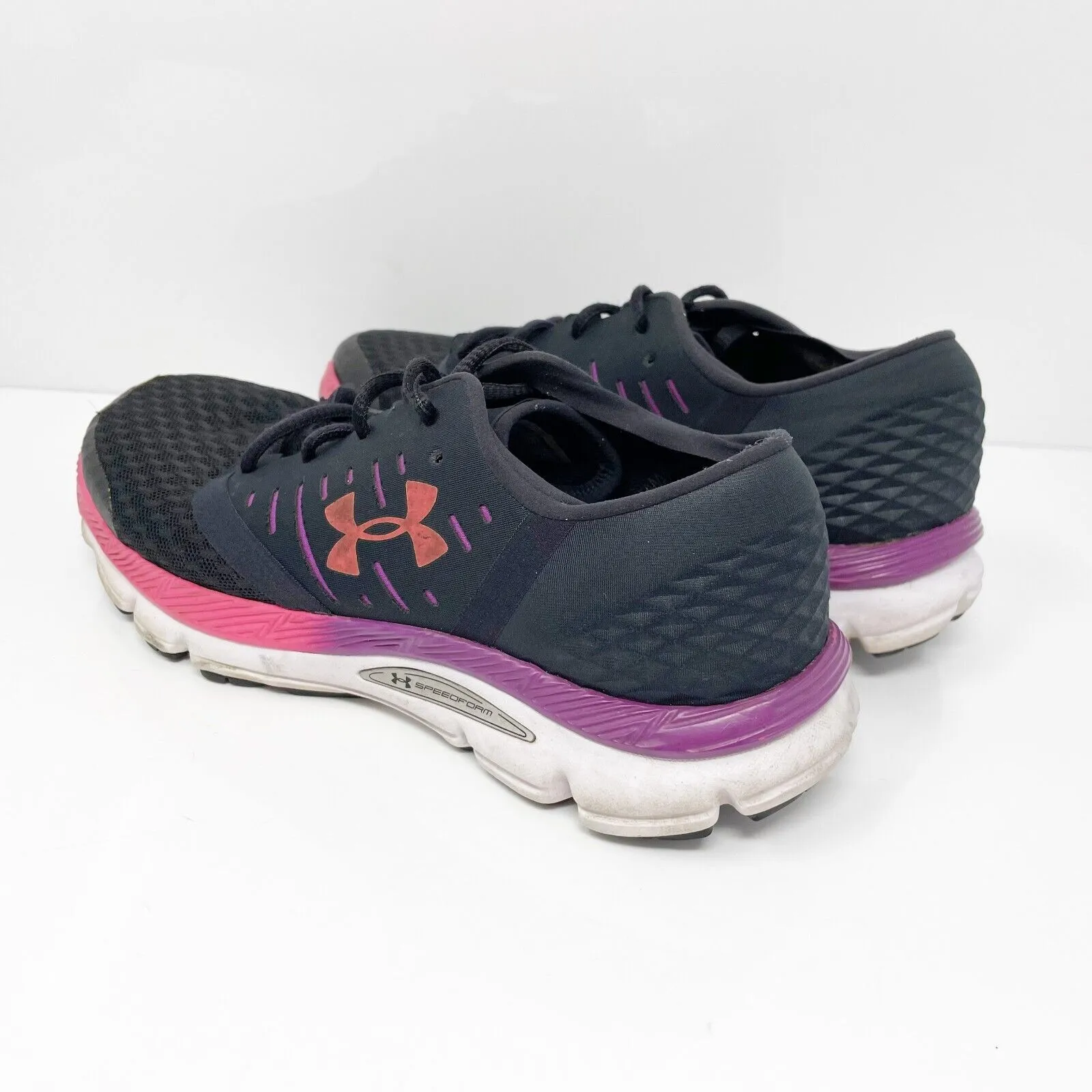 Under Armour Womens Speedform Intake 1301797-005 Black Running Shoes Sneakers 7