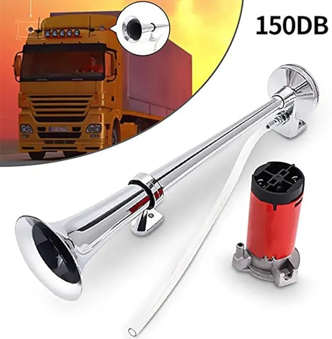 Universal Inch Single Trumpet 150db Super Loud Car Air Horn AH360