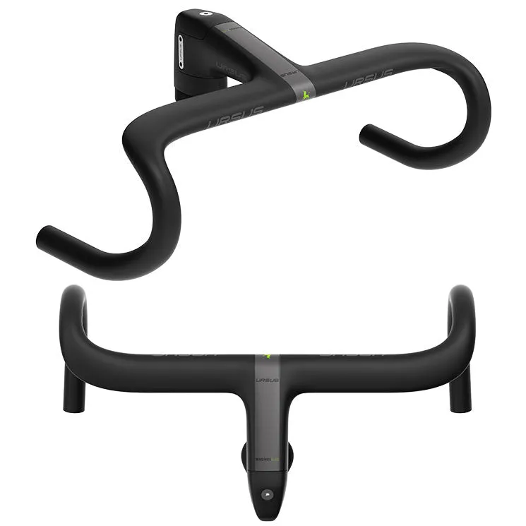 URSUS MAGNUS H.02 INTEGRATED RACING CARBON HANDLEBARS MATT GREY