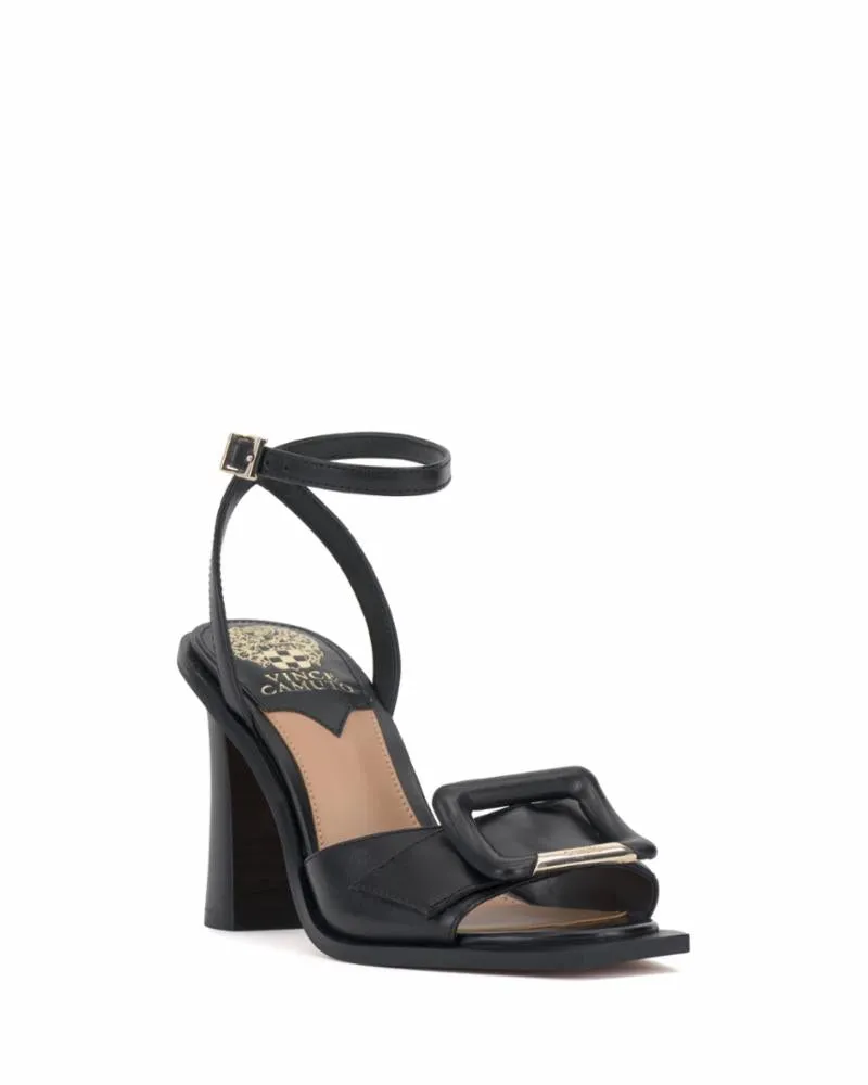 Vince Camuto RENIA BLACK/COW DERBY