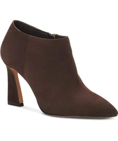 Vince Camuto Temindal Womens Suede Pointed Toe Booties