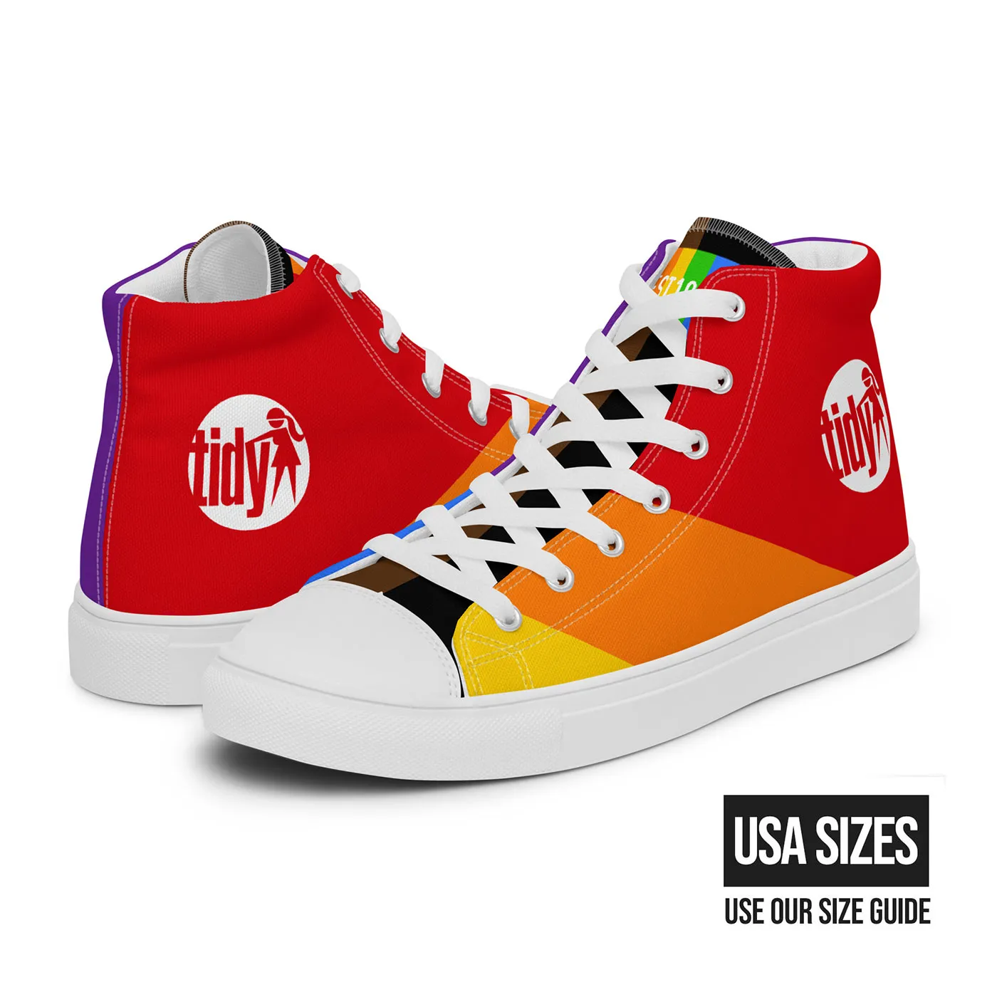 Women’s high top Tidy Pride Shoes