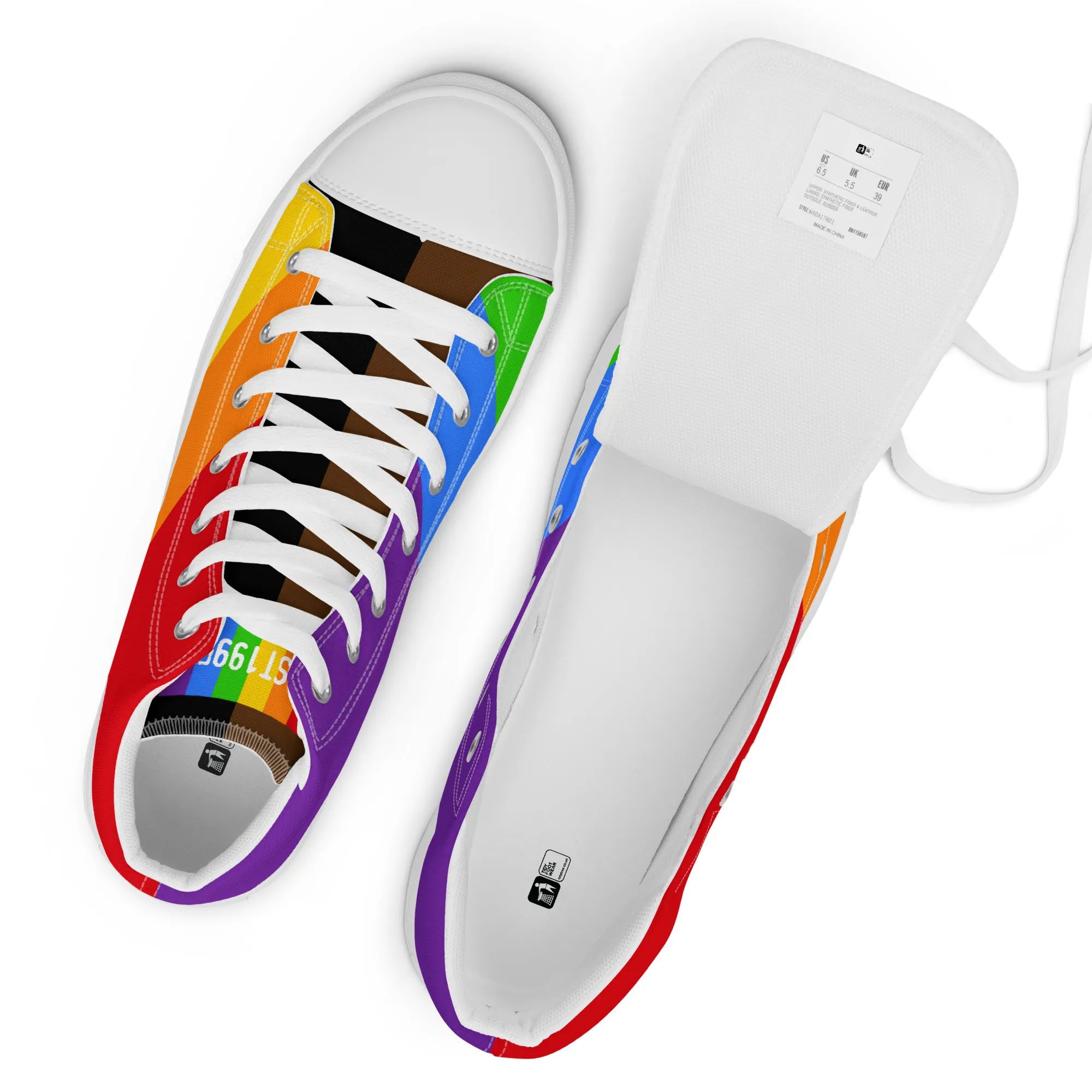 Women’s high top Tidy Pride Shoes