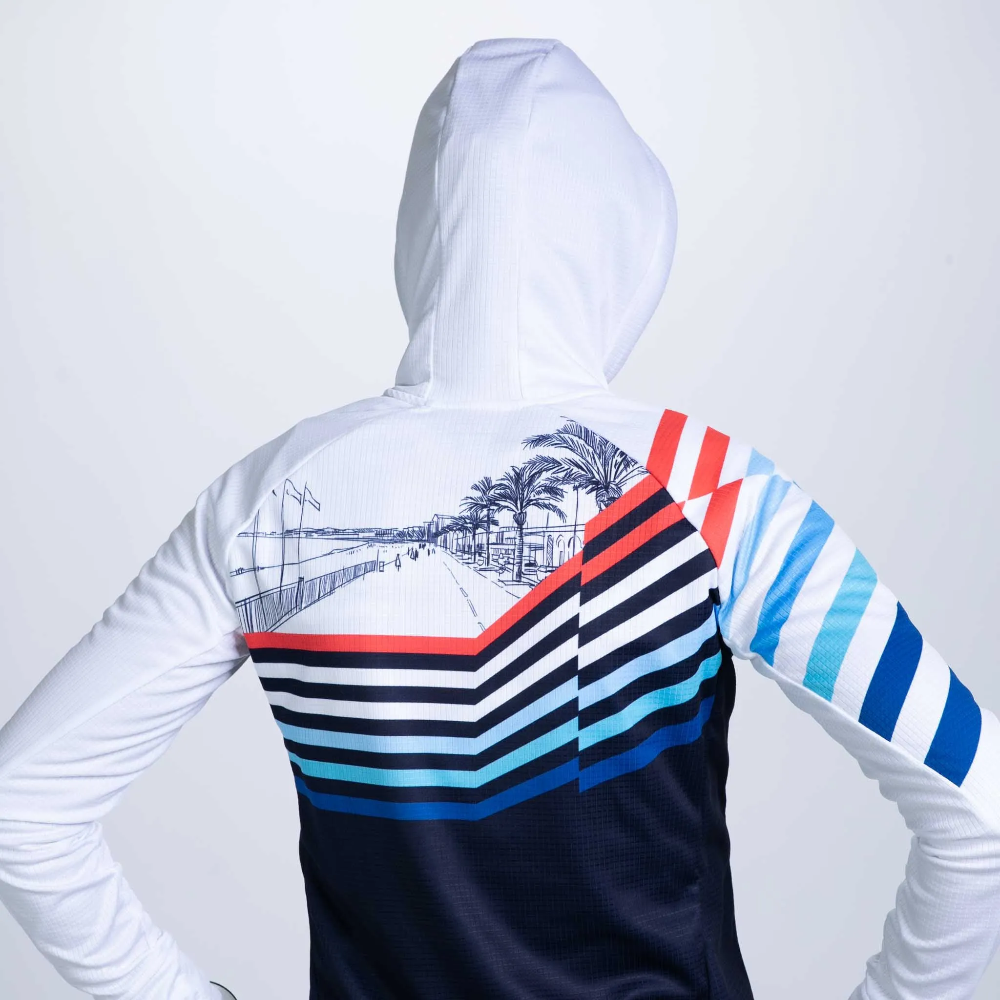 Women's Ltd Run Thermo Hoodie - Cote d'Azur