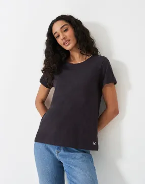 Women's Perfect Crew Neck Slub T-Shirt from Crew Clothing Company