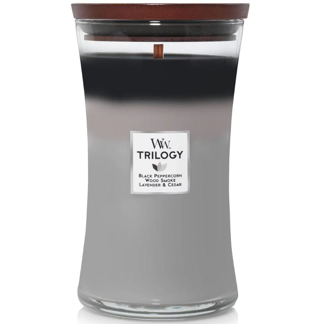 WoodWick Mountain Air Trilogy Large Candle Crackles As It Burns 610G Hourglass